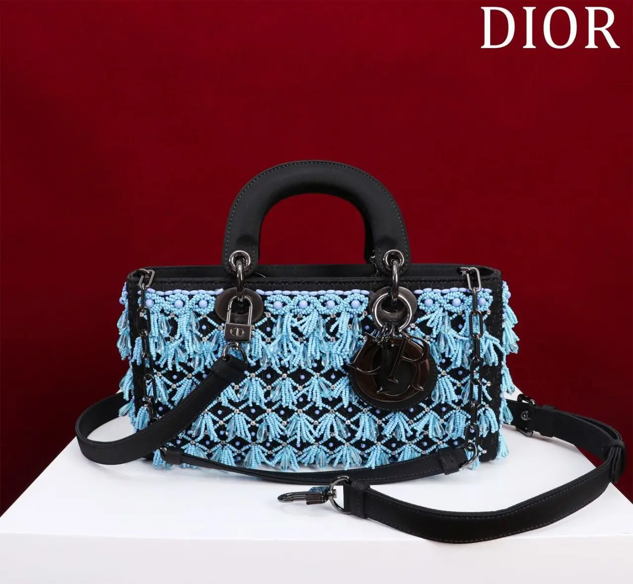 design blue satin embroidered medium lady d joy bag dubai fashion lux.webp design blue satin embroidered medium lady d joy bag dubai fashion lux.webp