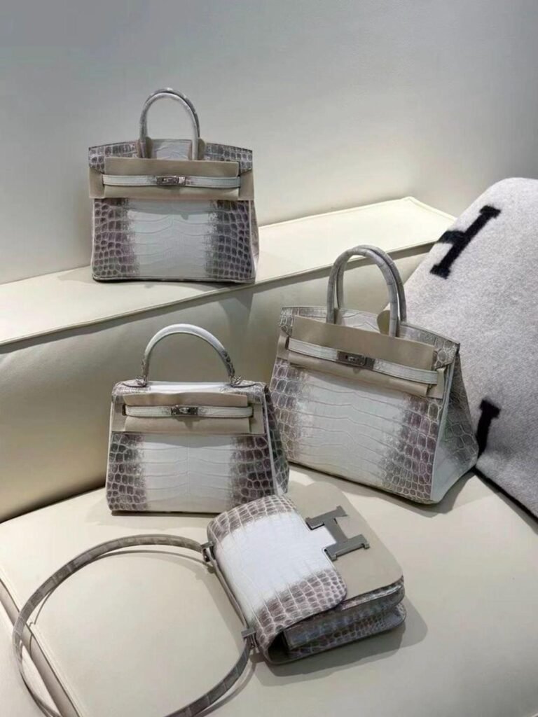 hermes himalaya birkin kelly constance crocodilian collection
